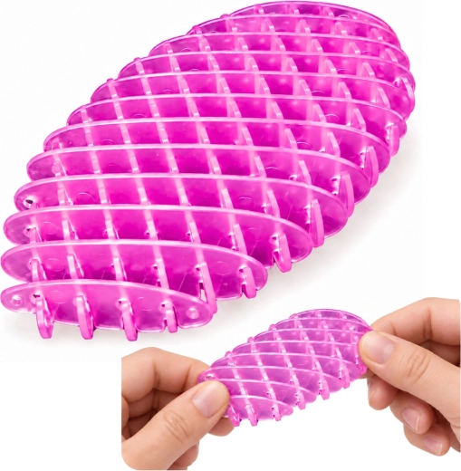 Lila elastischer Anti-Stress-Fidget