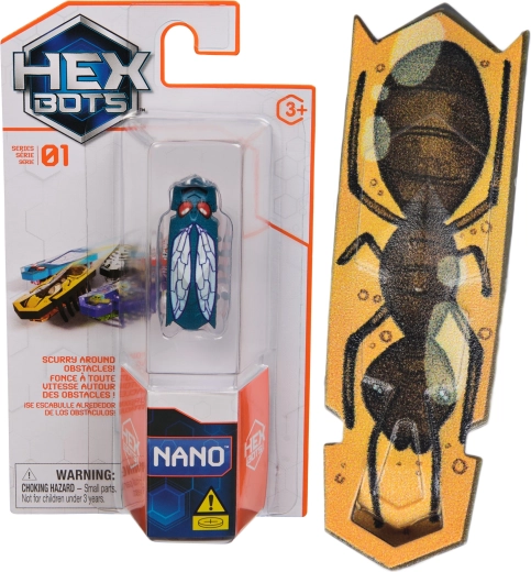 Spin Master HEX BOTS Nano Mini-Roboterkäfer – Serie 1 (Mix)