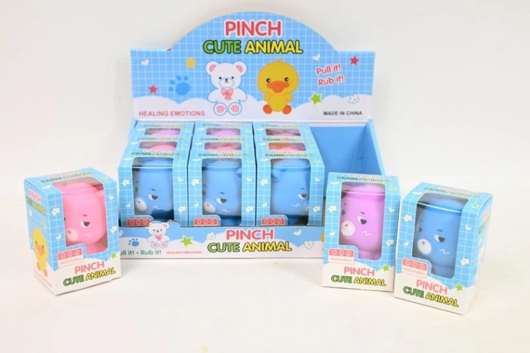 Gniotek Bär – Antistress-Quetschspielzeug Bärchen (Display 12 Stk.)