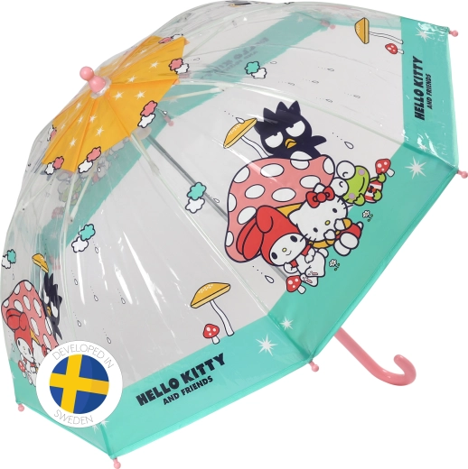 Kinderregenschirm Hello Kitty und Freunde