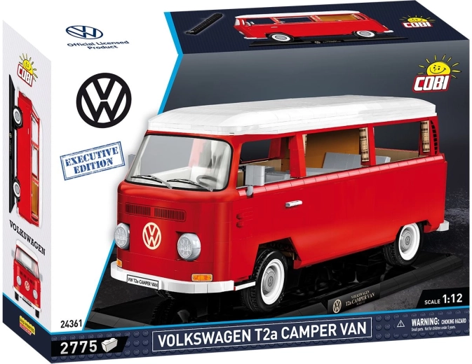 Cobi Volkswagen T2a Camper Van Executive Edition 1:12