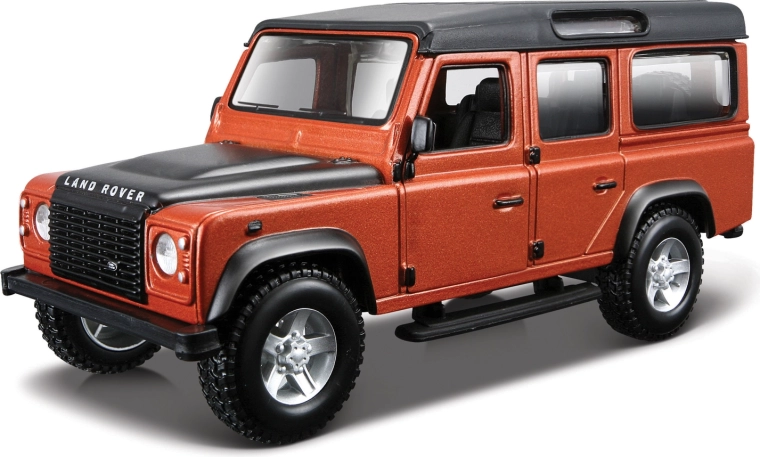 Bburago Land Rover Defender 110 orange Metallic 1:32