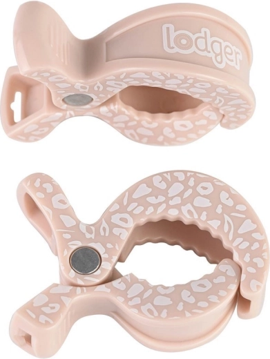 Lodger Clip für Pucktuch Swaddle Clip Blush Dot (2 Stk.)