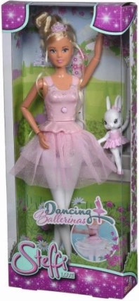 Puppe Steffi Love – tanzende Ballerina mit Häschen