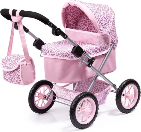 Bayer Puppenwagen Trendy Rosa mit Leopardenmuster