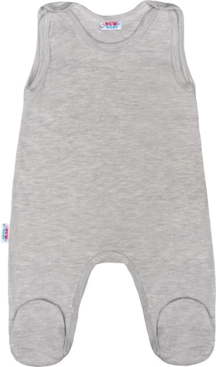 Baby-Strampler New Baby Classic II grau 86 (12–18 Monate)