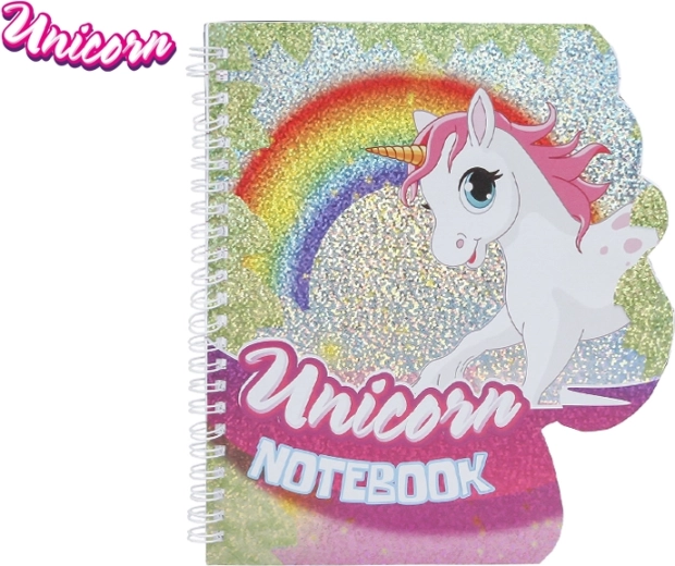 Notizbuch mit Einhornmotiv 18 × 21 cm
