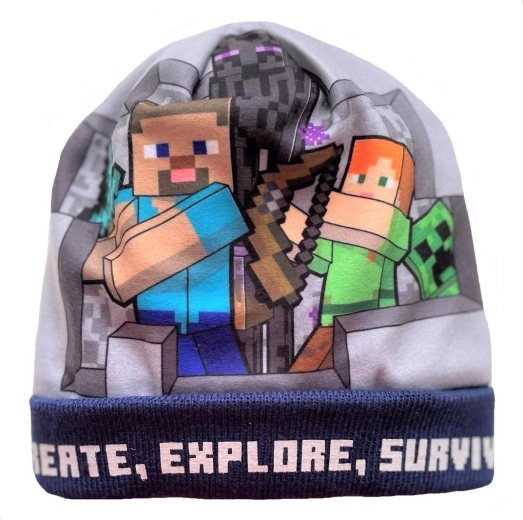 Blaue Mütze Minecraft