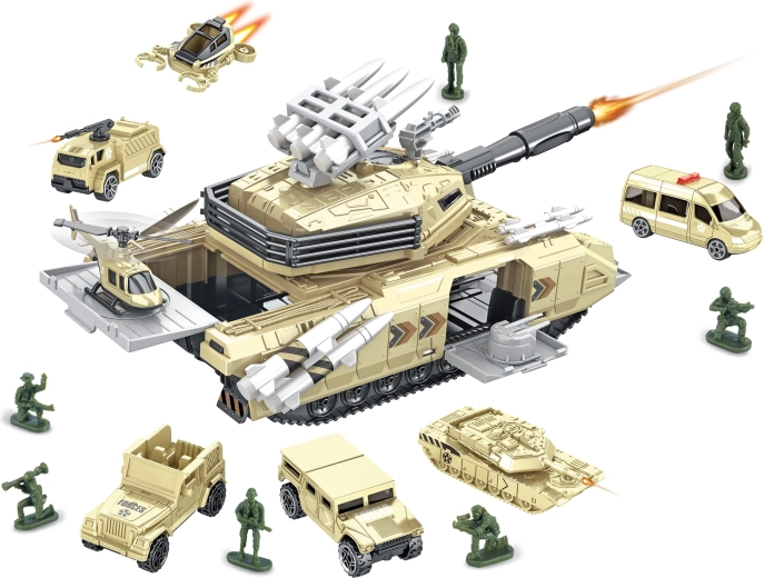 Militärischer Panzer Set 26 cm