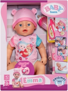 Interaktive Baby Born Emma Puppe, 43 cm, mit Zubehör