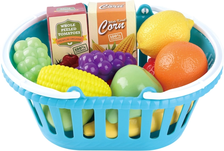 PlayGo Obstkorb für Kinder, 13 Stück