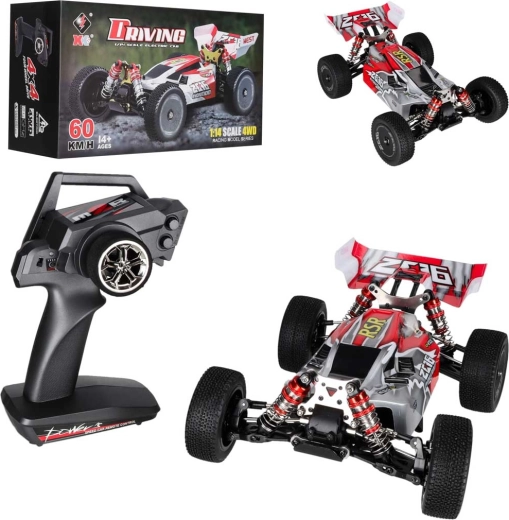 RC-Buggy WLToys 144001 1:14 4WD Offroad 60 km/h