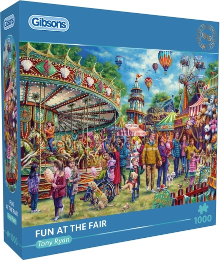 Gibsons Puzzle Jahrmarktspaß 1000 Teile