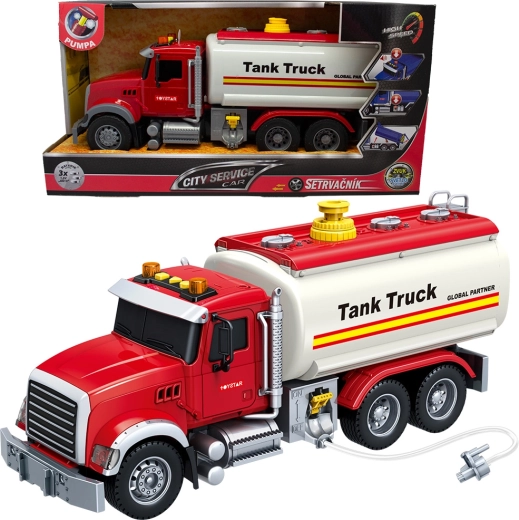 Feuerwehrtankwagen mit Licht und Sound