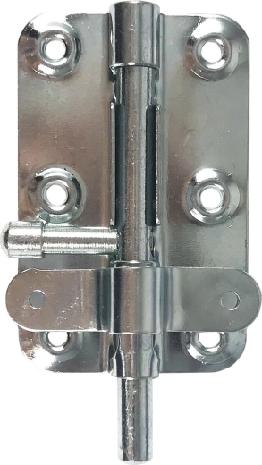 Kurzer Türriegel verzinkt 95/135 mm K 101 auf Blisterkarte