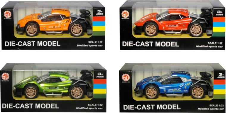 Sportliches Rennwagen-Spielzeugauto mit Aufziehantrieb