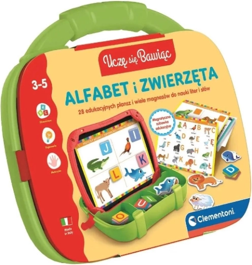Bildungskoffer Alphabet und Tiere