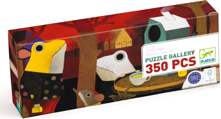Djeco Puzzle Volcania, 350 Teile