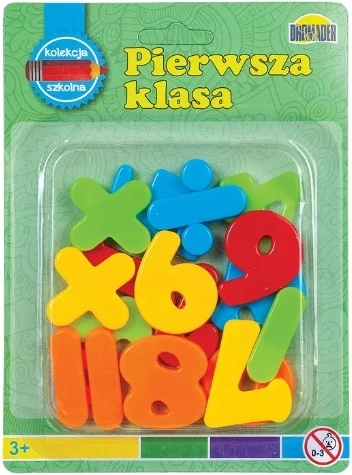 Magnetische Zahlen auf Blisterkarte Dromader