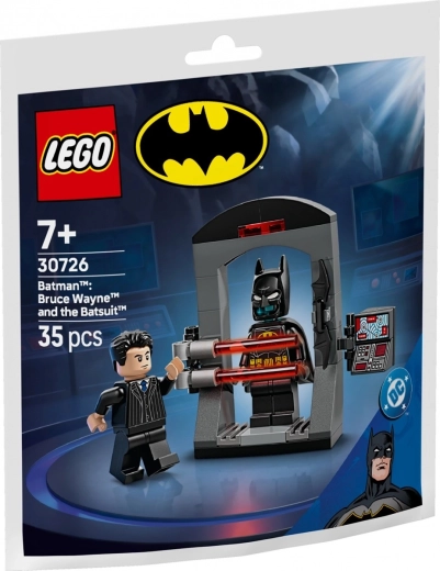 Bauset Super Heroes Batman: Bruce Wayne und Batmans Anzug