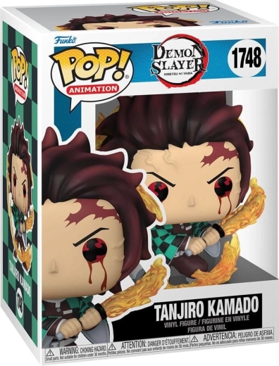 Funko Pop! Demon Slayer: Tanjiro Kamado (Sun Breathing) #1748 - 1 Stück