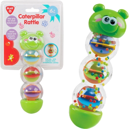 Playgo Rassel Raupe