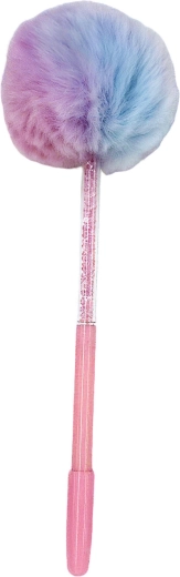 Kugelschreiber mit dekorativem Bommel 17 cm - 1 Stück