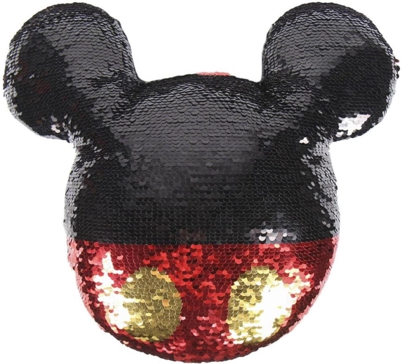 Mickey-Kissen mit wendbaren Pailletten