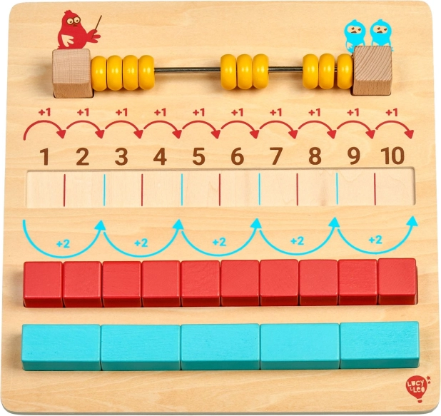 Holzlernset Meine erste Mathematik LUCY & LEO
