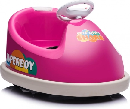 Rosa elektrischer Kinderwagen