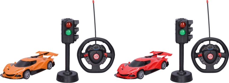 RC-Auto mit Ampel und Fernbedienung 23,5 cm – 1 Stück