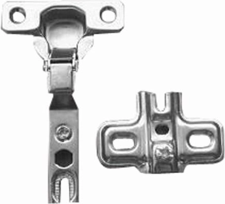 Scharnier MINI B halbaufliegend mit Clip-Unterlage RDK-03B