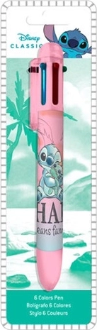 Disney Stitch Kugelschreiber mit sechs Farben