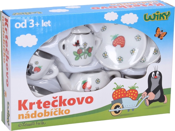 Porzellan-Teeservice KRTTEK, 9-teilig