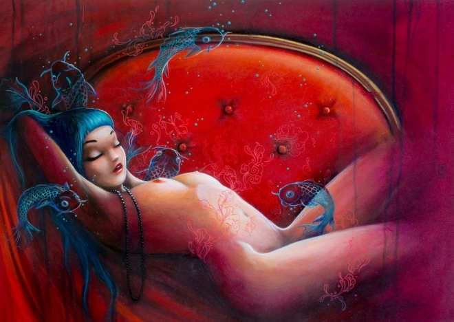 Puzzle Misstigri: Träume 1000 Teile