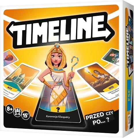 Rebel Timeline: Weltgeschichte – Kartenspiel (tschechische Beschreibung, polnische Edition)