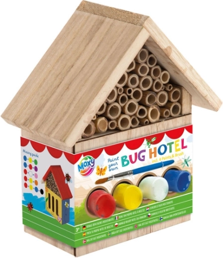 Holz-Insektenhotel zum Bemalen