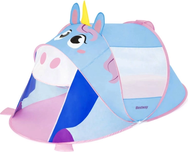 Kinder-Pop-up-Zelt Einhorn BESTWAY 182 × 96 × 81 cm