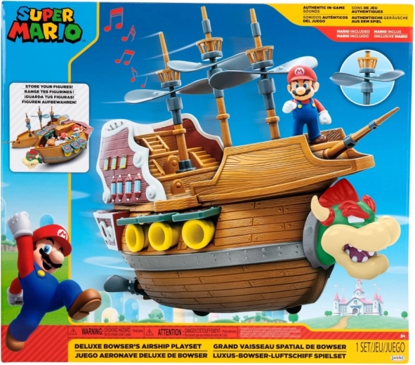 Spielset Super Mario - Luftschiff