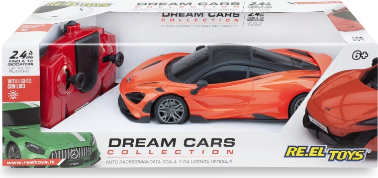 McLaren 765LT RC ferngesteuertes Sportauto 1:24 orange 17 cm - 1 Stück