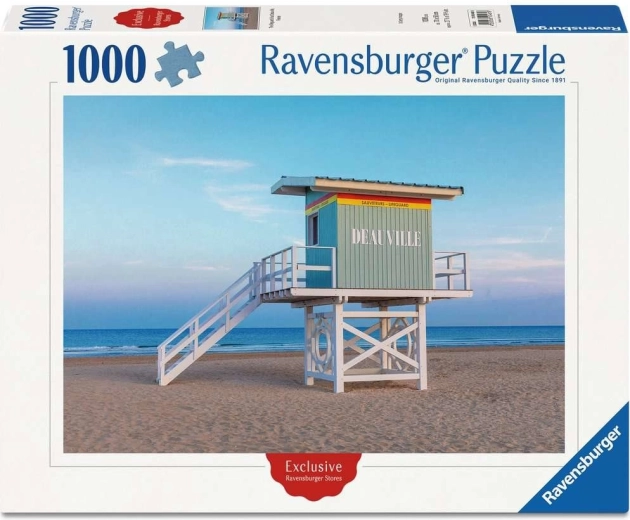 Ravensburger Puzzle Blick auf Deauville, Frankreich 1000 Teile
