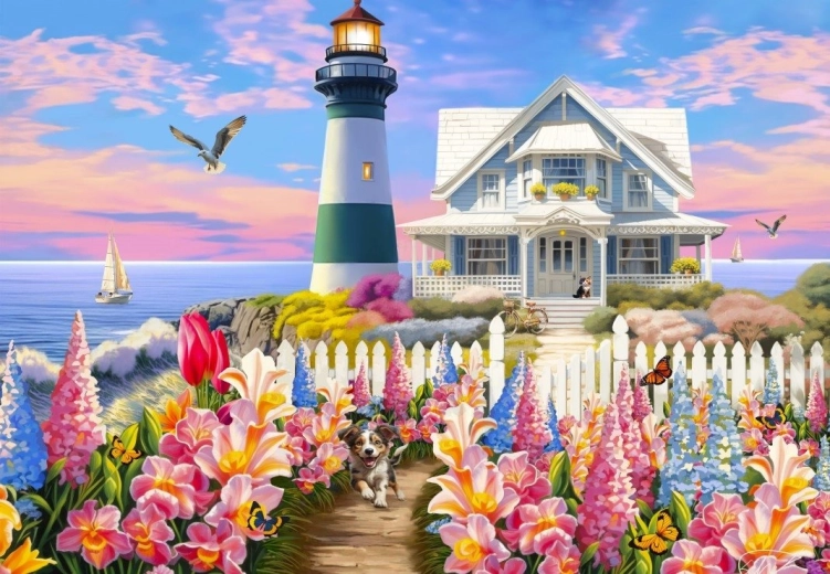 Puzzle Himmel am Ozean 1000 Teile BLUEBIRD