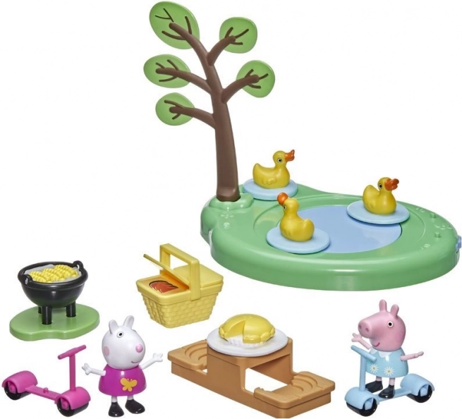 Peppa Wutz: Picknick-Set mit Figuren