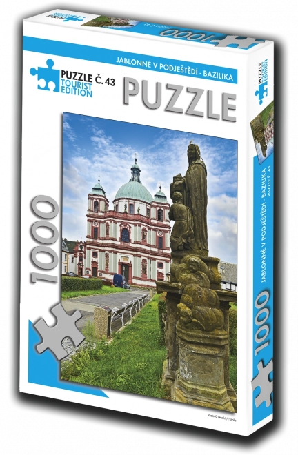 Puzzle Jablonné v Podještědí, Basilika 1000 Teile