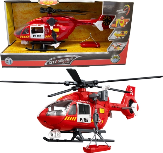 Feuerwehrhubschrauber 1:12 City Service