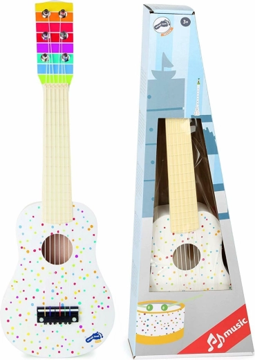 Small Foot Holzgitarre mit Punkten