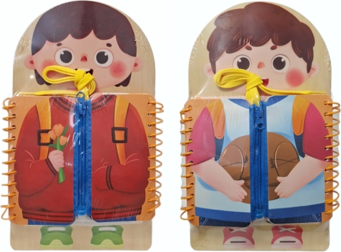 Holz-Aktivitätsbuch für Kinder – 1 Stück