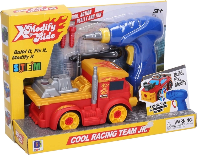 Schraubbarer Abschleppwagen mit Schraubendrehern, 18 cm