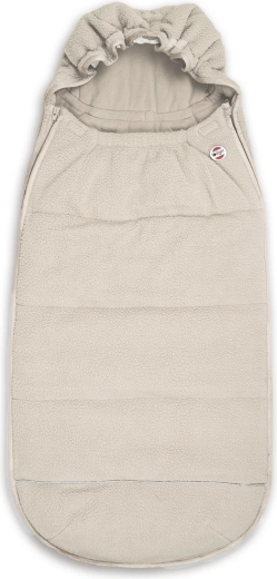 Lodger Fußsack Bunker Light Teddy birch