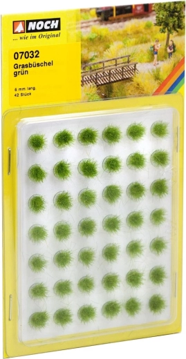 Noch Grasbüschel Mini-Set grün 42 Stk.